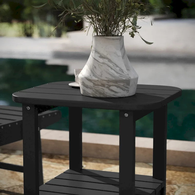 Table d'appoint de patio Adirondack tout temps
