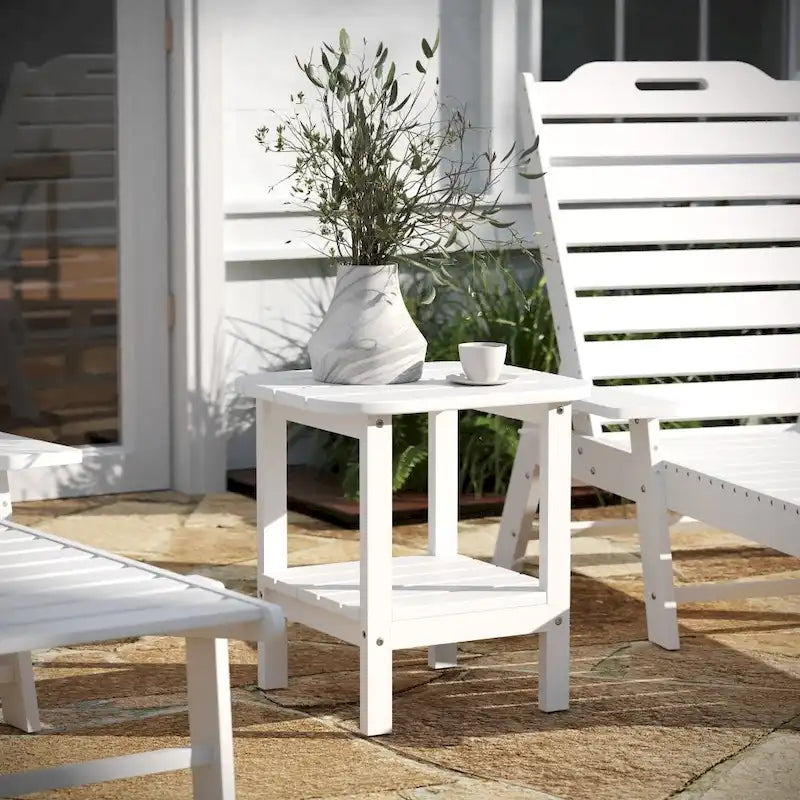 Table d'appoint de patio Adirondack tout temps
