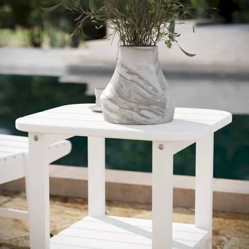 Table d'appoint de patio Adirondack tout temps