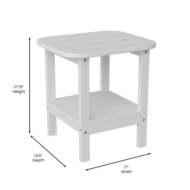 Table d'appoint de patio Adirondack tout temps