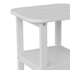 Table d'appoint de patio Adirondack tout temps