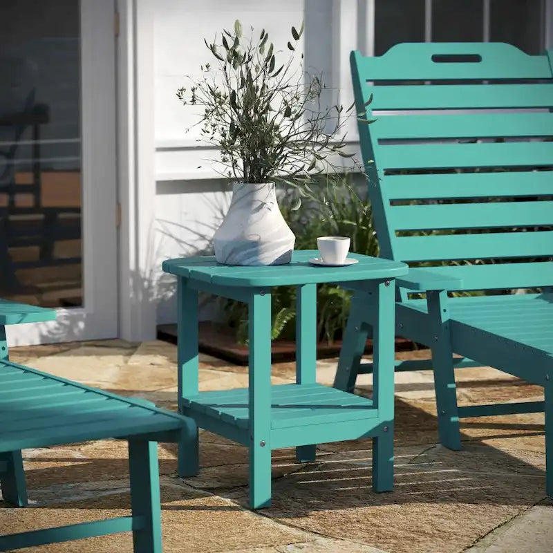 Table d'appoint de patio Adirondack tout temps