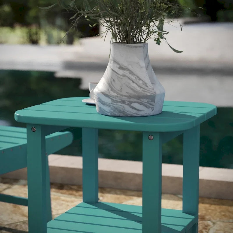 Table d'appoint de patio Adirondack tout temps