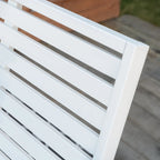 Banc d'extérieur Koester blanc