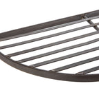 SAFAVIEH Outdoor Jaquelin Table d'appoint victorienne à 2 niveaux en fer – 39 L x 21 P x 32 H – 39Lx21Px32H
