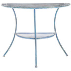 SAFAVIEH Outdoor Jaquelin Table d'appoint victorienne à 2 niveaux en fer – 39 L x 21 P x 32 H – 39Lx21Px32H