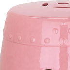 SAFAVIEH Kids Machelle Mini Ming Rose Petit Tabouret de Jardin Décoratif en Céramique
