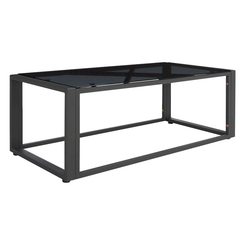 SAFAVIEH Ensemble de salon d'extérieur 4 pièces Severa - 49L x 28P x 25H