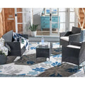 Ensemble de conversation d'extérieur 4 pièces Tamya de SAFAVIEH - 41L x 31P x 23H