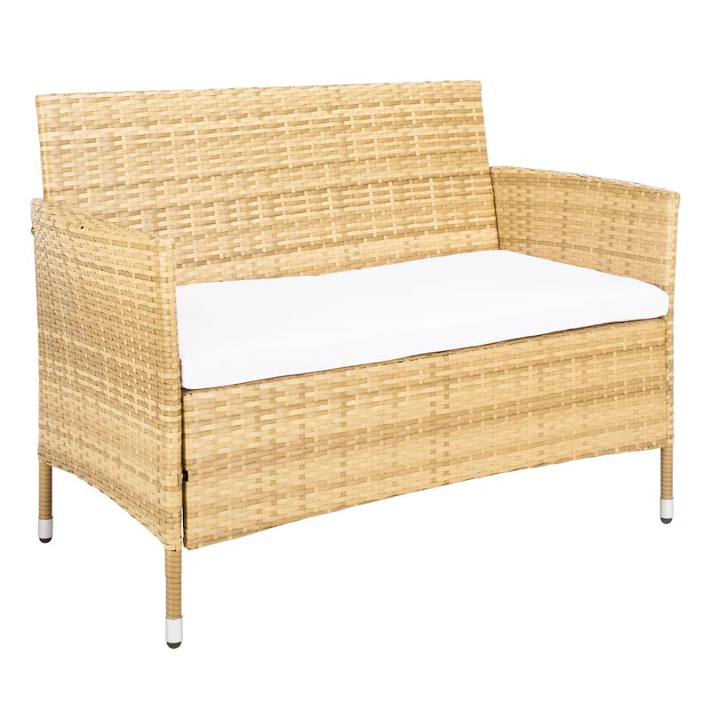 Ensemble de conversation d'extérieur 4 pièces Tamya de SAFAVIEH - 41L x 31P x 23H