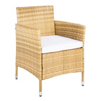 Ensemble de conversation d'extérieur 4 pièces Tamya de SAFAVIEH - 41L x 31P x 23H