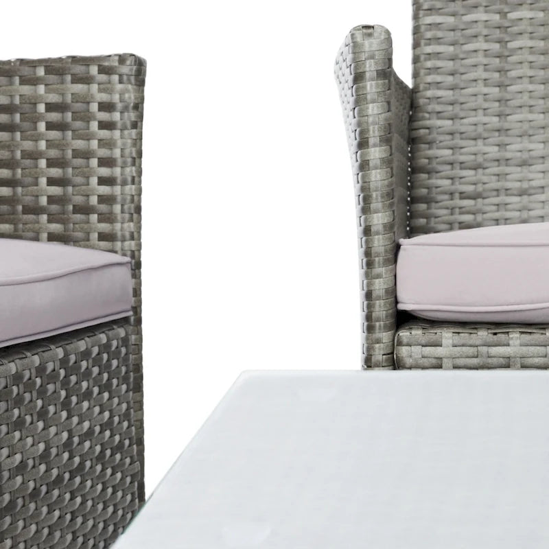Ensemble de conversation d'extérieur 4 pièces Tamya de SAFAVIEH - 41L x 31P x 23H