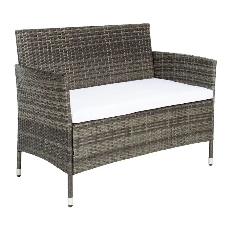 Ensemble de conversation d'extérieur 4 pièces Tamya de SAFAVIEH - 41L x 31P x 23H