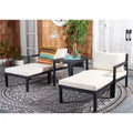 SAFAVIEH Outdoor Maiya Ensemble de 5 pièces pour extérieur - 29L x 27P x 27H