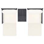 SAFAVIEH Outdoor Maiya Ensemble de 5 pièces pour extérieur - 29L x 27P x 27H