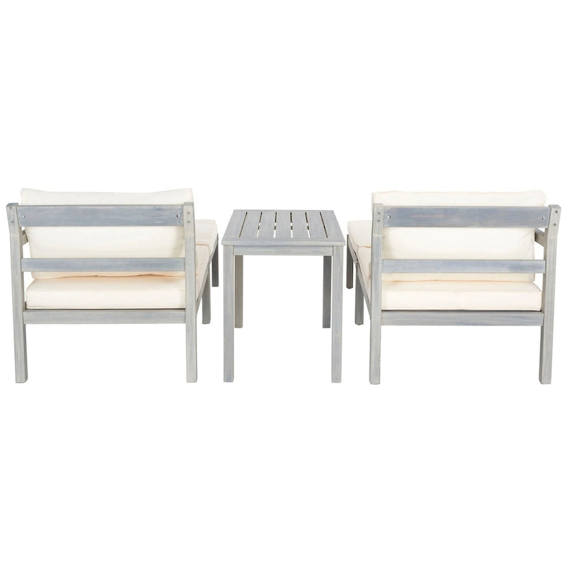 SAFAVIEH Outdoor Maiya Ensemble de 5 pièces pour extérieur - 29L x 27P x 27H