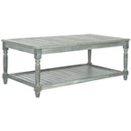 SAFAVIEH Table basse d'extérieur Annamaria en bois d'acacia - 43Lx24Px17H