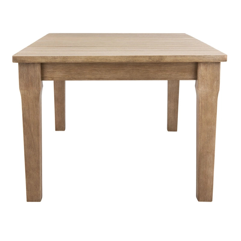SAFAVIEH Couture Kathern, table basse de patio en bois. - 47.4 x 26.4 x 18.5 - 47L x 26P x 19H