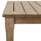 SAFAVIEH Couture Kathern, table basse de patio en bois. - 47.4 x 26.4 x 18.5 - 47L x 26P x 19H
