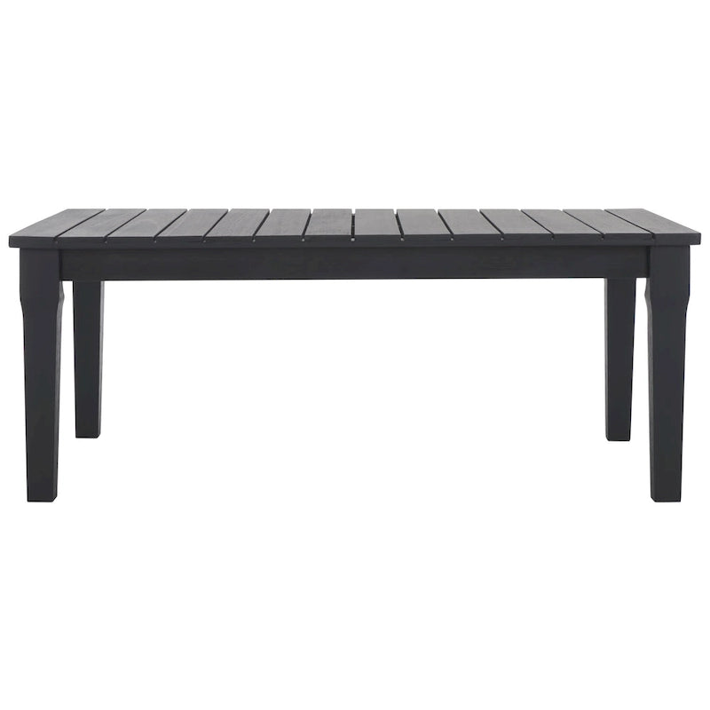 SAFAVIEH Couture Kathern, table basse de patio en bois. - 47.4 x 26.4 x 18.5 - 47L x 26P x 19H