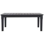 SAFAVIEH Couture Kathern, table basse de patio en bois. - 47.4 x 26.4 x 18.5 - 47L x 26P x 19H