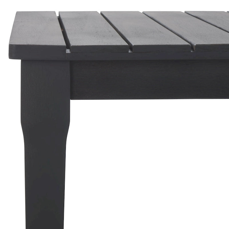 SAFAVIEH Couture Kathern, table basse de patio en bois. - 47.4 x 26.4 x 18.5 - 47L x 26P x 19H