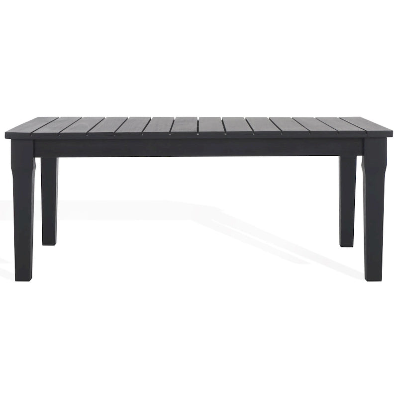 SAFAVIEH Couture Kathern, table basse de patio en bois. - 47.4 x 26.4 x 18.5 - 47L x 26P x 19H