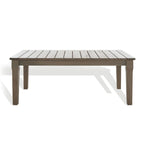 SAFAVIEH Couture Kathern, table basse de patio en bois. - 47.4 x 26.4 x 18.5 - 47L x 26P x 19H