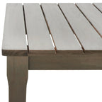SAFAVIEH Couture Kathern, table basse de patio en bois. - 47.4 x 26.4 x 18.5 - 47L x 26P x 19H