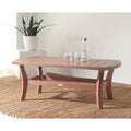 Table basse d'extérieur SAFAVIEH Couture Myrna - 50,4 L x 28,5 P x 18,9 H - 50Lx29Px19H