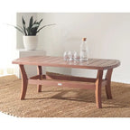 SAFAVIEH Couture Myrna Outdoor Coffee Table - 50.4 W x 28.5 L x 18.9 H - 50Wx29Dx19H