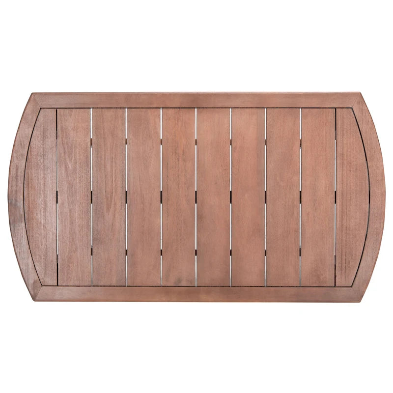 Table basse d'extérieur SAFAVIEH Couture Myrna - 50,4 L x 28,5 P x 18,9 H - 50Lx29Px19H