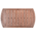 Table basse d'extérieur SAFAVIEH Couture Myrna - 50,4 L x 28,5 P x 18,9 H - 50Lx29Px19H
