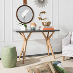 SAFAVIEH Jablenka Console moderne en béton gris foncé pour intérieur/extérieur - 47,2 x 15,8 x 29,9 - 47Lx16Px30H