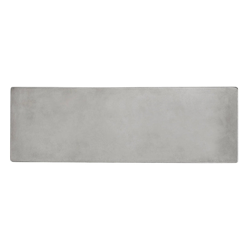 SAFAVIEH Jablenka Console moderne en béton gris foncé pour intérieur/extérieur - 47,2 x 15,8 x 29,9 - 47Lx16Px30H