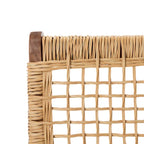 SAFAVIEH Lissy Ensemble Table et Chaises d'Extérieur Acacia/Corde - 24W x 28D x 31H