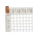 SAFAVIEH Lissy Ensemble Table et Chaises d'Extérieur Acacia/Corde - 24W x 28D x 31H