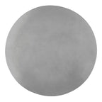 SAFAVIEH Kader Table basse ronde moderne en béton gris foncé pour l'intérieur/l'extérieur - 27,6 x 27,6 x 15,8 - 28Lx28Px16H