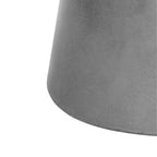 SAFAVIEH Kader Table basse ronde moderne en béton gris foncé pour l'intérieur/l'extérieur - 27,6 x 27,6 x 15,8 - 28Lx28Px16H