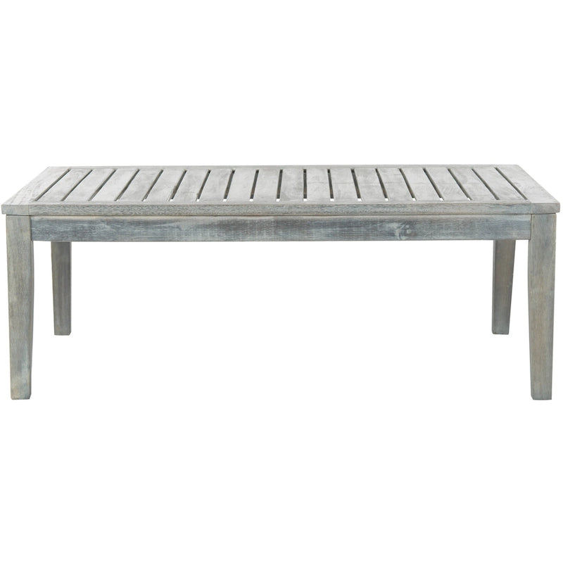 SAFAVIEH Maryam Salon de jardin 4 pièces en bois d'acacia - 48 L x 32 P x 25 H