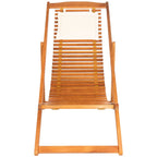 SAFAVIEH Chaise de relaxation d'extérieur Makena avec coussin (lot de 2) - 24L x 39P x 38H