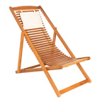SAFAVIEH Chaise de relaxation d'extérieur Makena avec coussin (lot de 2) - 24L x 39P x 38H