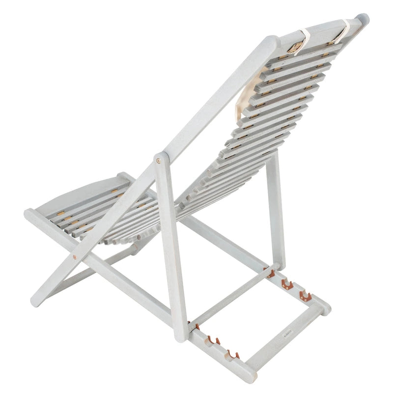 SAFAVIEH Chaise de relaxation d'extérieur Makena avec coussin (lot de 2) - 24L x 39P x 38H