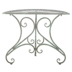SAFAVIEH Table d'appoint d'extérieur Tatyanna Annalise en fer - 36L x 19P x 29H