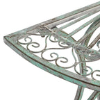 SAFAVIEH Table d'appoint d'extérieur Tatyanna Annalise en fer - 36L x 19P x 29H
