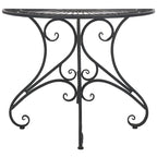 SAFAVIEH Table d'appoint d'extérieur Tatyanna Annalise en fer - 36L x 19P x 29H