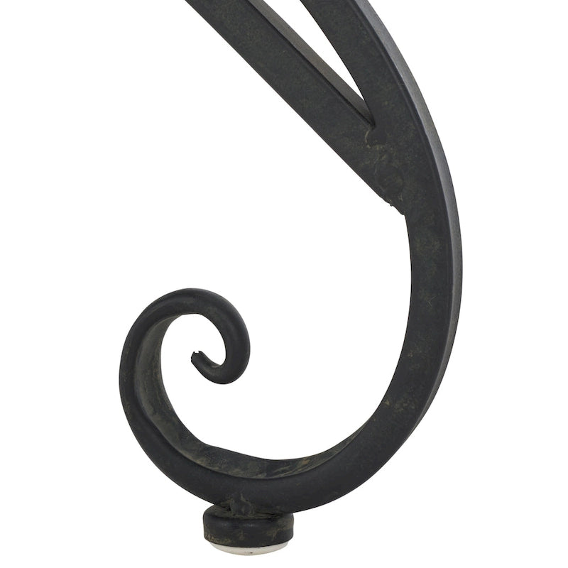 SAFAVIEH Table d'appoint d'extérieur Tatyanna Annalise en fer - 36L x 19P x 29H