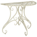 SAFAVIEH Table d'appoint d'extérieur Tatyanna Annalise en fer - 36L x 19P x 29H