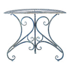 SAFAVIEH Table d'appoint d'extérieur Tatyanna Annalise en fer - 36L x 19P x 29H
