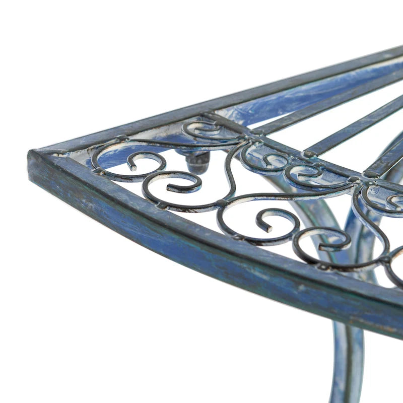 SAFAVIEH Table d'appoint d'extérieur Tatyanna Annalise en fer - 36L x 19P x 29H